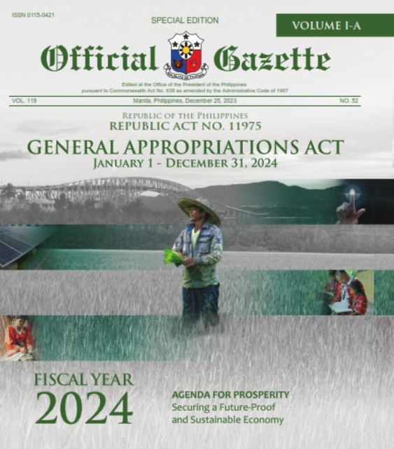 GAA special provision 1d PhilHealth